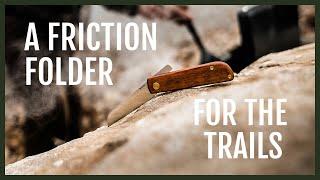 A friction folding EDC pocket knife for the trails | The WESN Samla