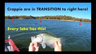 THIS is Where Crappie Are RIGHT NOW! I found them and you can too!