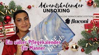 Flaconi - 24 Love Brands Men´s Edition Adventskalender 2024 Unboxing l Elanhelo