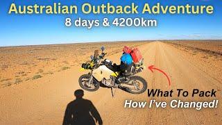 Long Distance Adventure Riding - PACK TO SURVIVE NOT THRIVE