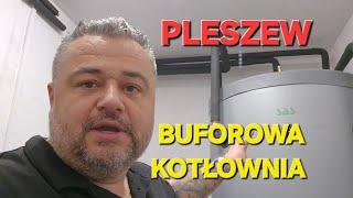 KOTŁOWNIA NA PELET, BUFOR 1000 LITRÓW