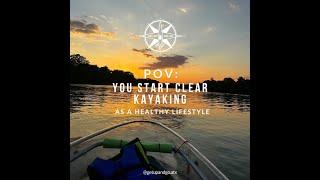 Healthy Life with Get Up And Go Kayaking - Austin Clear Kayak #shorts