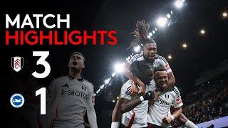 HIGHLIGHTS | Fulham 3-1 Brighton | Iwobi Double Sends Us Sixth 