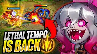 RIOT MADE A MISTAKE ADDING THIS BACK TO THE GAME (LETHAL TEMPO)