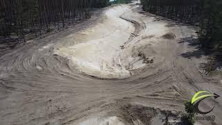 Klinger See 20.05.2024 - Bau des Zulaufgrabens für die Flutung aus der Tranitz