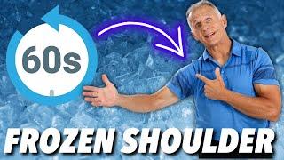 60 Second Frozen Shoulder Exercises & Stretches-Adhesive Capsulitis