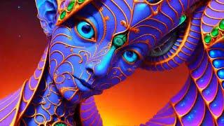 Psychedelic Trance - Ayahuasca DMT Trip mix 2024 (AI Graphic Visuals)