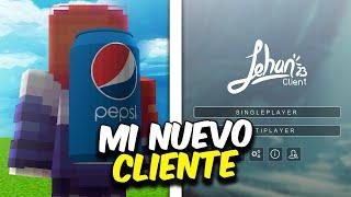 LEHAN23 CLIENT será MI NUEVO CLIENTE NO PREMIUM DE MINECRAFT PARA SUBIR FPS con COSMETICOS GRATIS