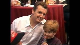 Bruce McAvaney in the audience of the last Ch7 Footy Show of 1999