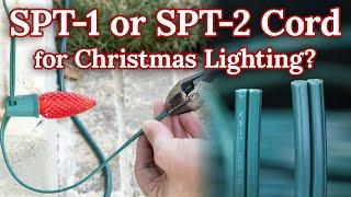 What is the difference between SPT-1 and SPT-2 cord?