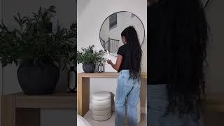 Decorate my console table with me. For the full vlog click on my page