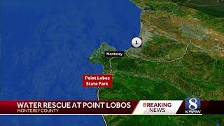 CAL FIRE responding to water rescue of 2 distressed divers near Carmel