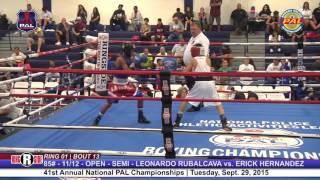 41st Nat. PAL Boxing Tournament | LEONARDO RUBALCAVA vs. ERICK HERNANDEZ