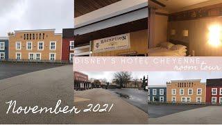 DISNEY'S HOTEL CHEYENNE ROOM TOUR - Woody's Round Up Room - November 2021