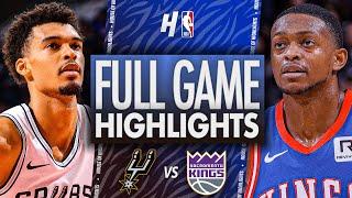 San Antonio Spurs vs Sacramento Kings - Full Game Highlights | December 1, 2024-25 NBA Season