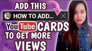 HOW TO ADD YOUTUBE CARDS IN A VIDEO|NEW YOUTUBER TIPS|TUTORIAL