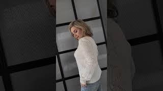Женственность в узорах #shortsvideo#knitting#ozon#wb#екб#вязание#фабрика#обзор#jacketdesigns#jumper
