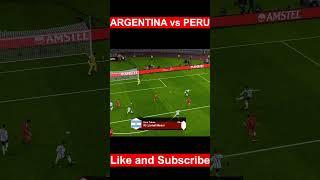 Argentina vs Peru - All Goals & Highlights - 2024