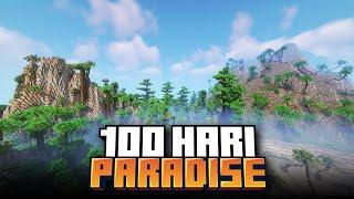 100 Hari di Minecraft Pulau Paradise