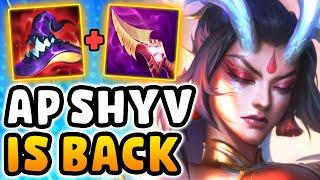 THE AP SHYVANA MONSTER IS BACK (ridiculous damage)