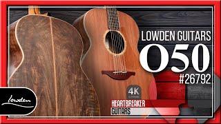 Lowden Guitars - O50 with incredible Bastogne Wanut Back and Sides | 4k Video