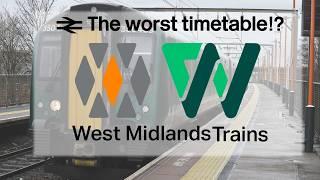 The worst timetable changes.. ever!? | West Midlands Trains - a success?