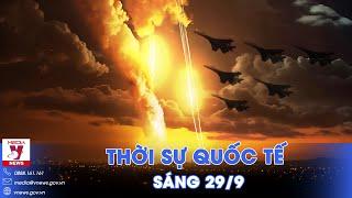 Thời sự Quốc tế sáng 29/9.Siêu phi đội S35 Nga xuất kích,tung cánh yểm trợ máy bay ném bom tại Kursk