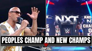 The Rock Appears; Giulia, Oba Femi Win Gold  | WWE NXT New Year's Evil 1/7/2025 Show Review & Result