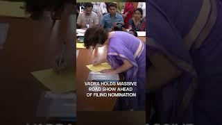 India: Priyanka Gandhi Vadra Files Nomination for Wayanad Bypolls | Subscribe to Firstpost