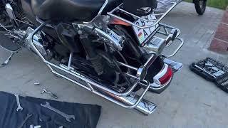 Harley-Davidson Road King Stock VS Vance and Hines exhaust