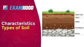 Characteristics of types of soil