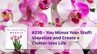 You Minus Your Stuff: Visualize and Create a Clutter-less Life - The Clutter Fairy Weekly #230