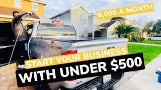 Starting a Mobile Car Detailing Business with $500