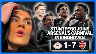 StuntPegg's ervaring van PSV 1-7 Arsenal... en GEK Nederlands Carnaval! 