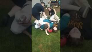 Brawl breaks out at Pig Roast  #shorts #ytshorts #fail #pigroast #funny #cringe