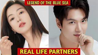 THE LEGEND OF THE BLUE SEA ACTORS REAL LIFE PARTNERS 2024 | #kdrama #leeminho