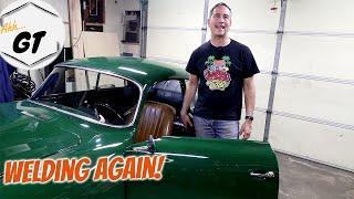 Difficult Broken Decklid Release Tube Repair - PORSCHE 356