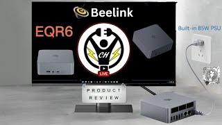 Beelink EQR6 mini PC requires no external power supply! First hands-on review!