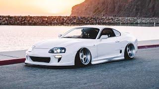 Unexpected Gift || My Bagged / Stanced Mk4 Toyota Supra || 4K || 326 Power