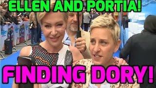 Ellen DeGeneres and Portia De Rossi on love and lessons from Finding Dory!