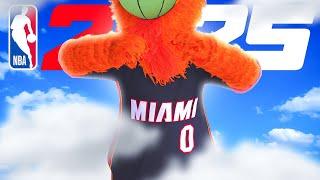 USNG THE 8 FOOT MASCOT IN THE COMP STAGE ON NBA 2K25!