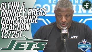 Aaron Glenn & Darren Mougey Press Conference Reaction! | NFL Combine 2025