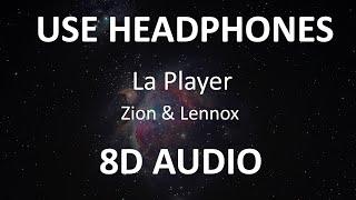 Zion & Lennox - La Player ( 8D Audio ) 