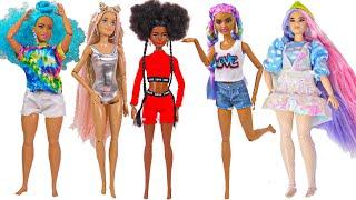 NEW 2021 Barbie EXTRA Fashion & Ken Fashionista Haul video