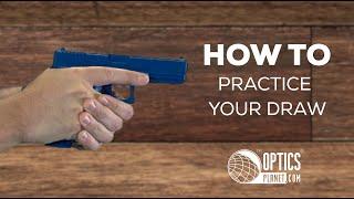 How To Draw A Handgun From A Holster - OpticsPlanet.com