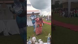 A 100 year old woman dancing to BUGWERE CULTURAL MUSIC #culture #culturalevent #trending #shorts