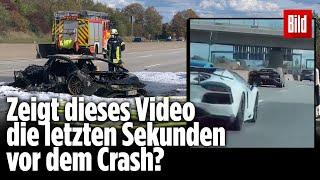 Tödlicher Raser-Unfall: Zwei Lamborghinis und ein Porsche liefern sich Autorennen