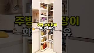 주방 수납장이 화제인 이유 #집꾸미기 #인테리어