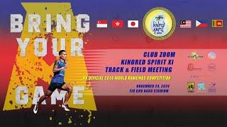 Club Zoom Kindred Spirit XI Track & Field Meeting 2024 (Morning Session)