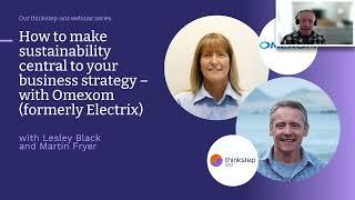 How to make sustainability central to your business strategy – Webinar with Omexom